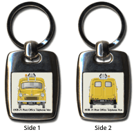 Morris Minor Post Office Telephone Van 1968-71 Keyring 5